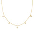 Gold Kyoto Opal Station Necklace